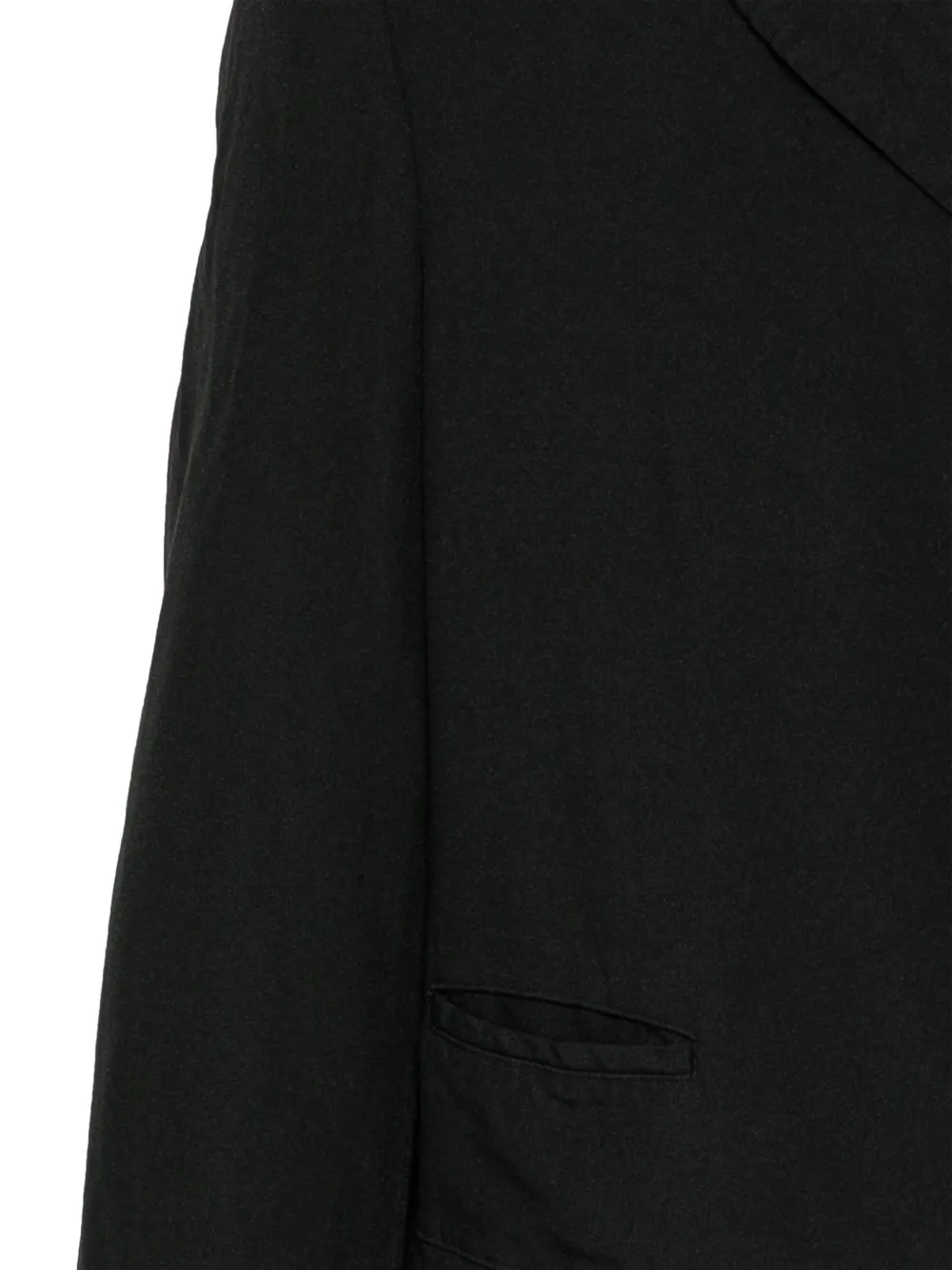 Comme des Garçons Homme Deux crease-effect button-up blazer Zwart