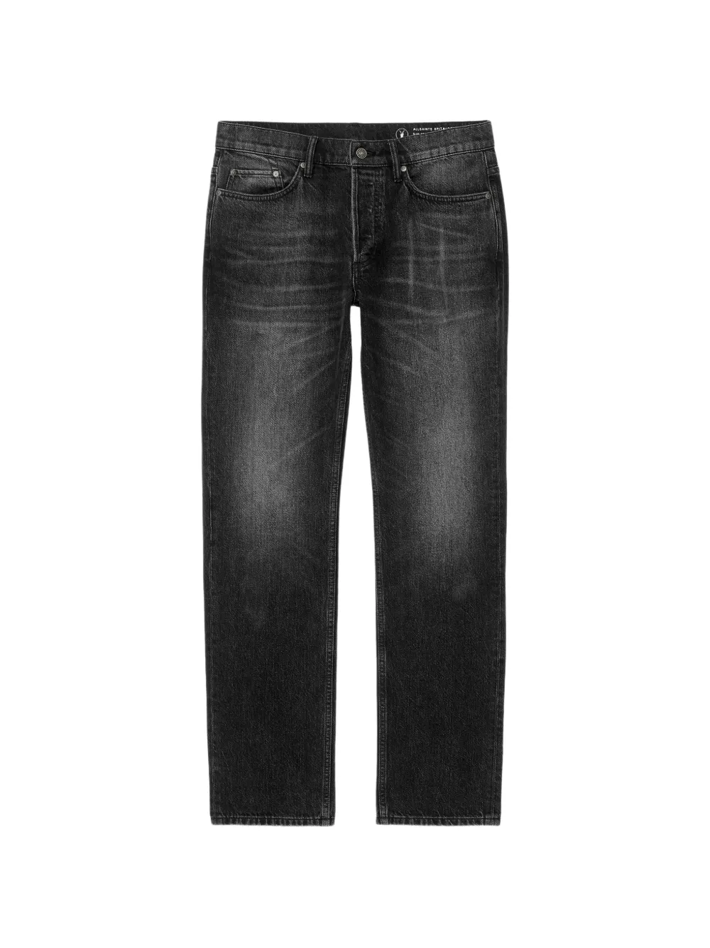 AllSaints slim-straight jeans - Nero
