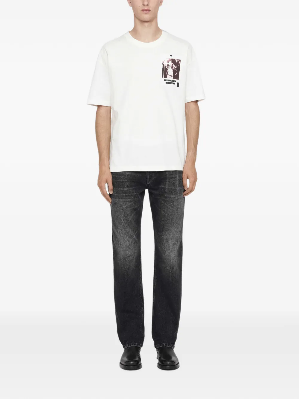 AllSaints Straight jeans Zwart