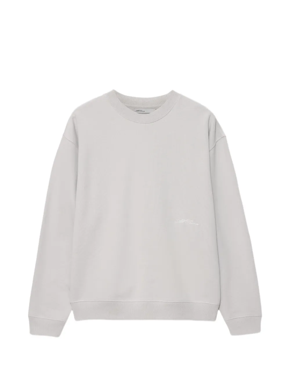 AllSaints sweat à broderies Aston - Bleu