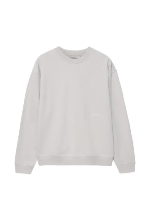 AllSaints Aston embroidered crew-neck sweatshirt