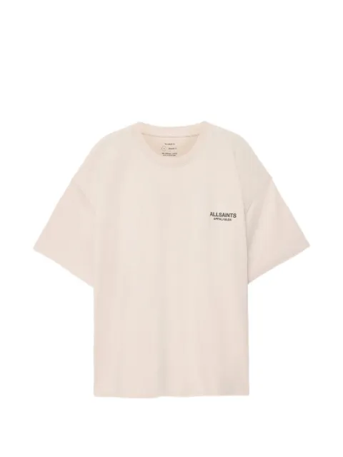 AllSaints Shadow logo-print fadeout-wash t-shirt