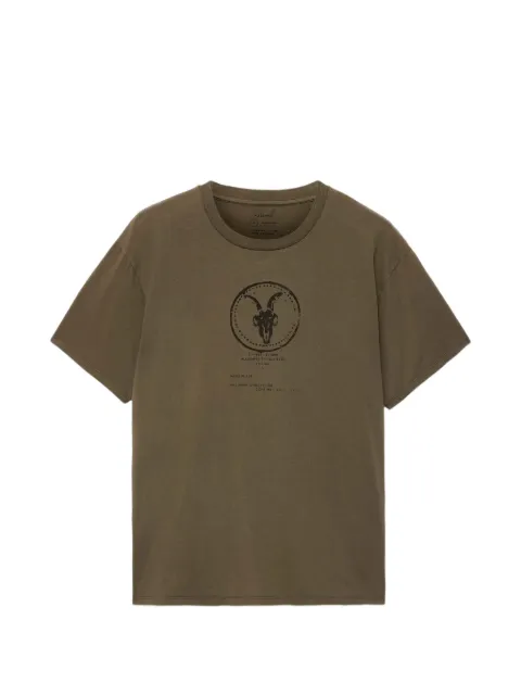 AllSaints Ramskull logo-print cotton t-shirt