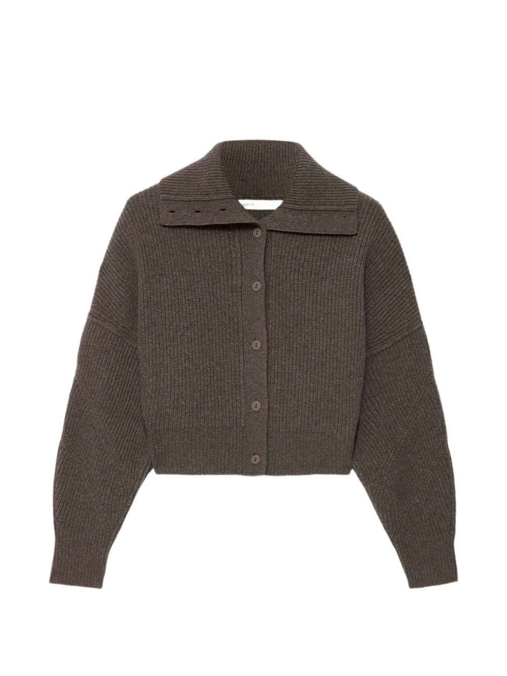 AllSaints cardigan Caron à design côtelé - Marron AllSaints cardigan Caron à design côtelé - Marron