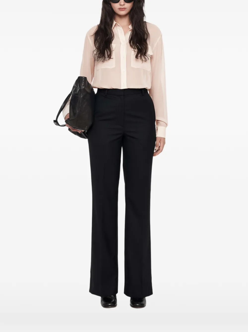 AllSaints Maven blouse Beige