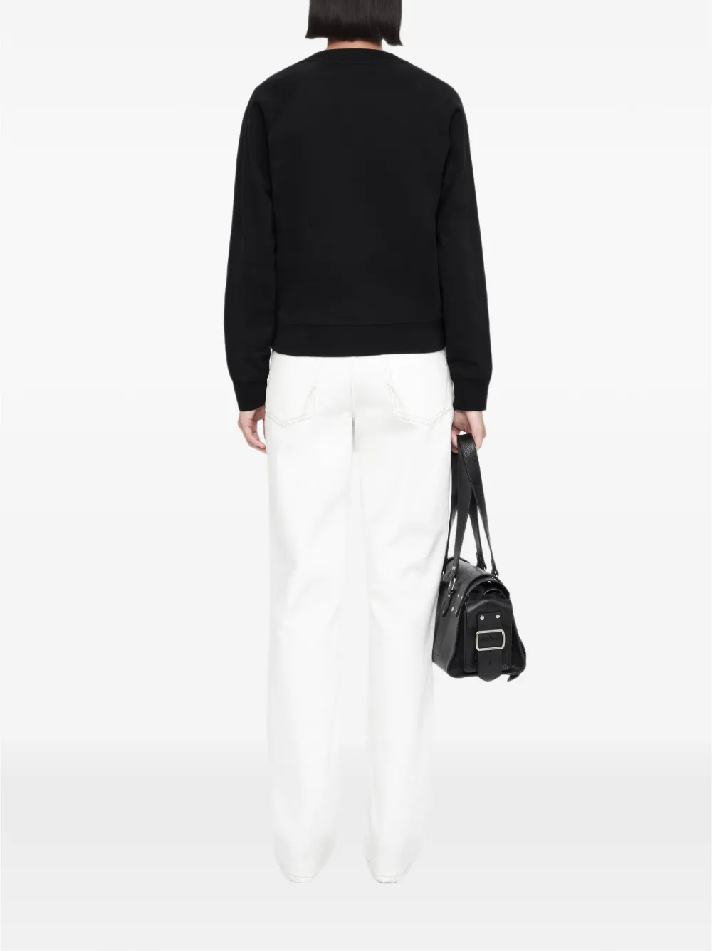AllSaints Lily sweater met raglanmouwen Zwart