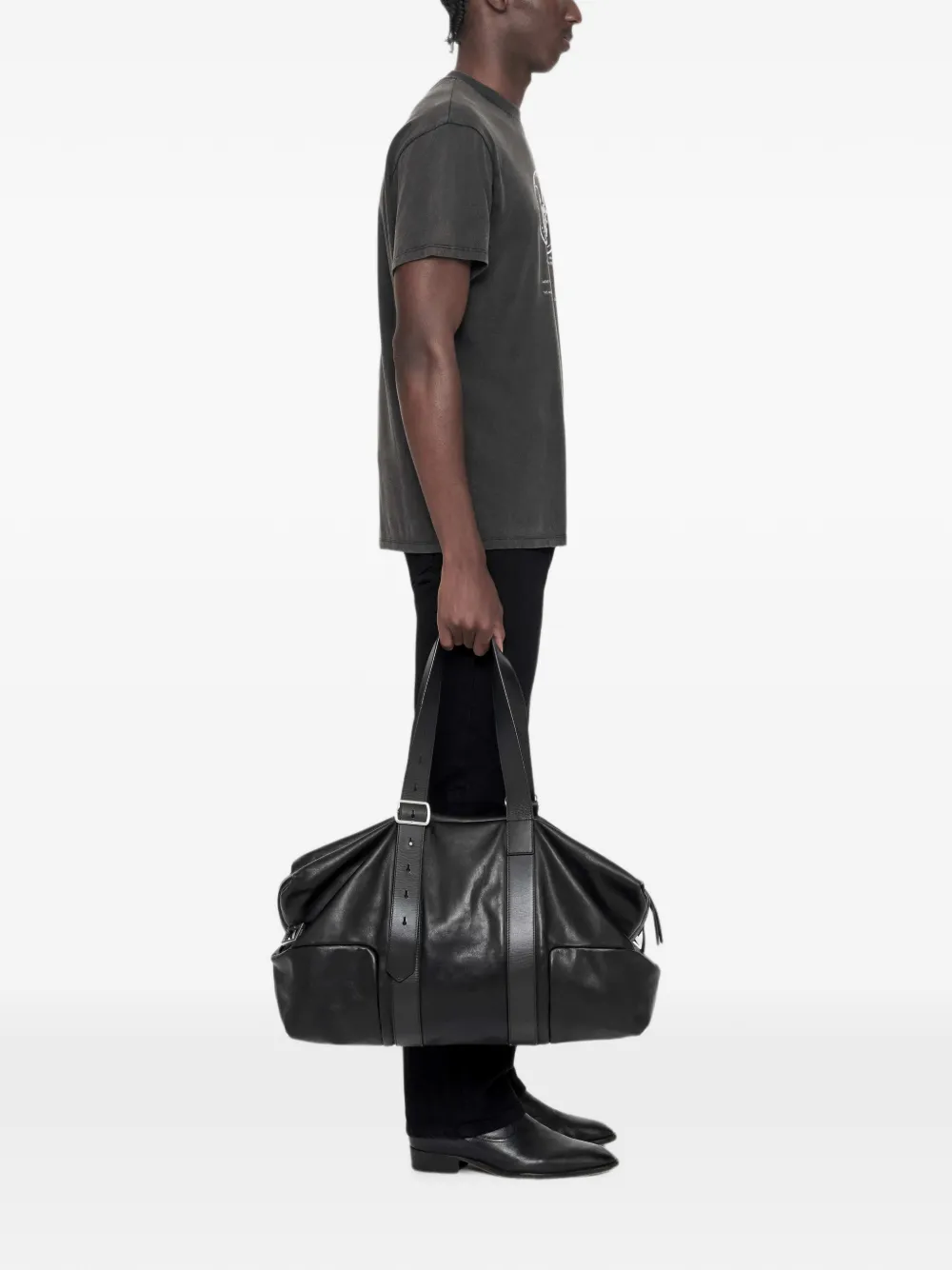 AllSaints Tier T-shirt met korte mouwen Grijs