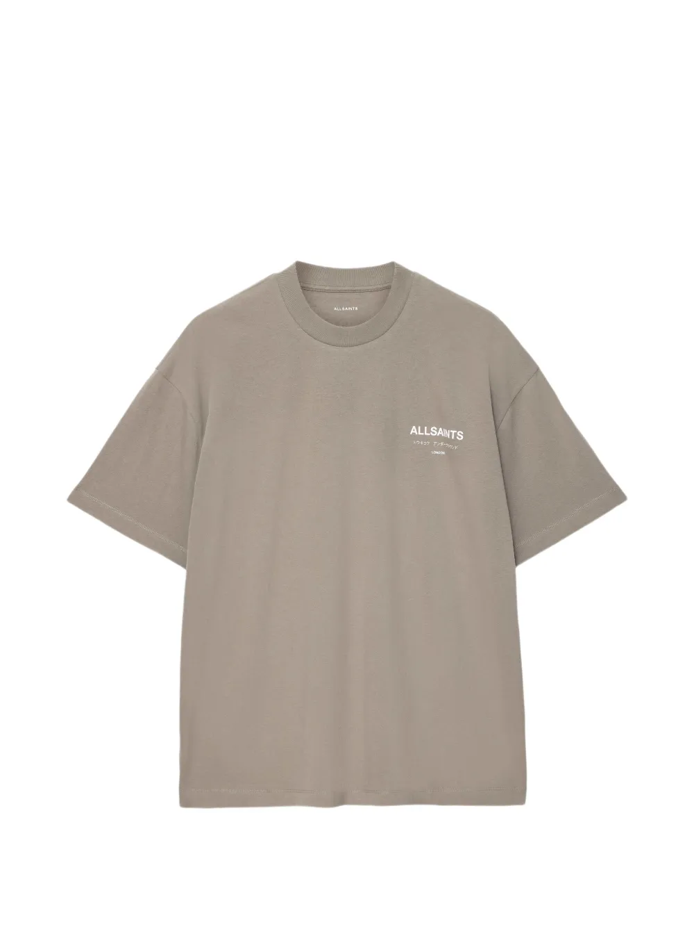 AllSaints Underground logo-print t-shirt · XS