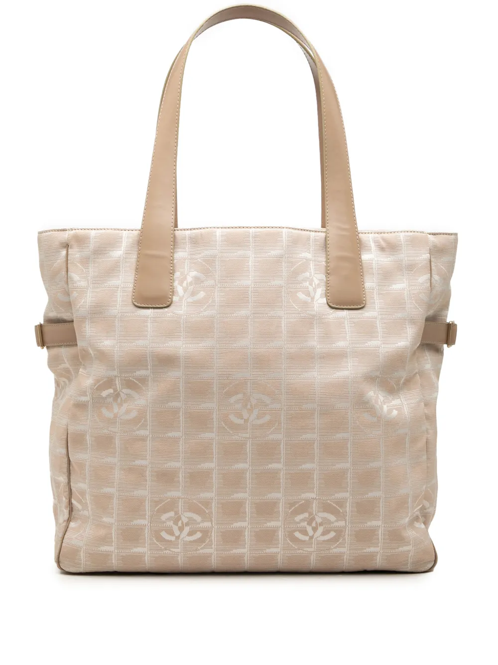 CHANEL Pre-Owned 2004-2005 New Travel Line Nylon tote bag - Toni neutri