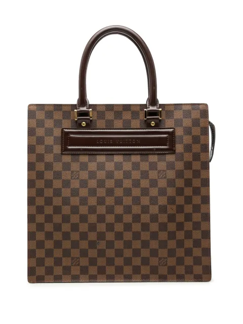 Louis Vuitton Pre-Owned 2001 Damier Ebene Venice Sac Plat GM tote bag