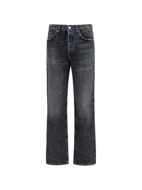 AGOLDE jeans Lana rectos con efecto sequel