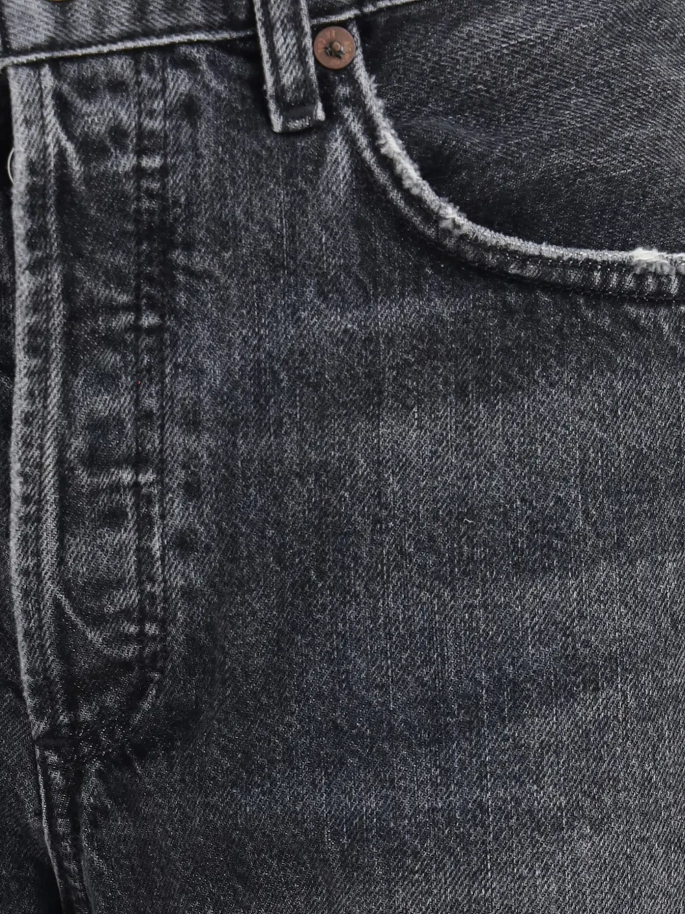 AGOLDE Lana sequel straight-leg jeans Zwart
