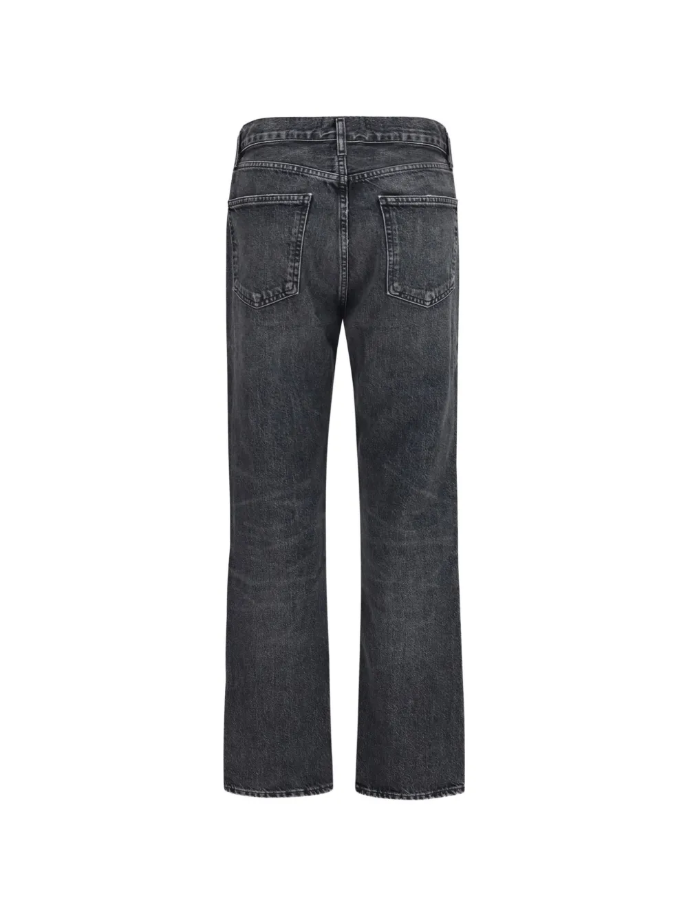 AGOLDE Lana sequel straight-leg jeans Zwart