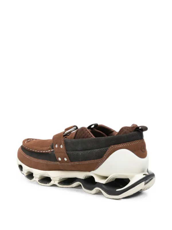 28.5 即発送 MIZUNO WAVE PROPHECY RING MOC 茶 Mizuno Wave Prophecy Ring Moc Buckle Sneakers | Brown | FARFETCH