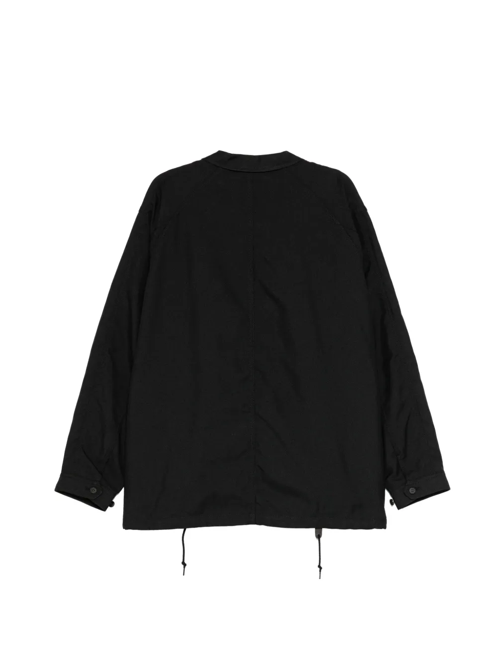 Comme des Garçons Homme Jack met enkele rij knopen Zwart