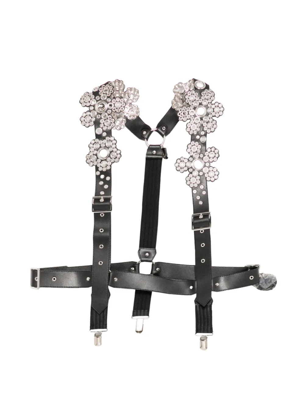 Noir Kei Ninomiya ceinture style harnais à ornements