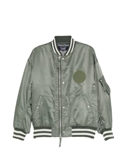 Comme des Garçons Homme veste bomber à bords rayés