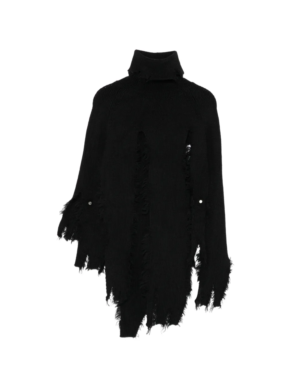 Junya Watanabe distressed sweater - Black