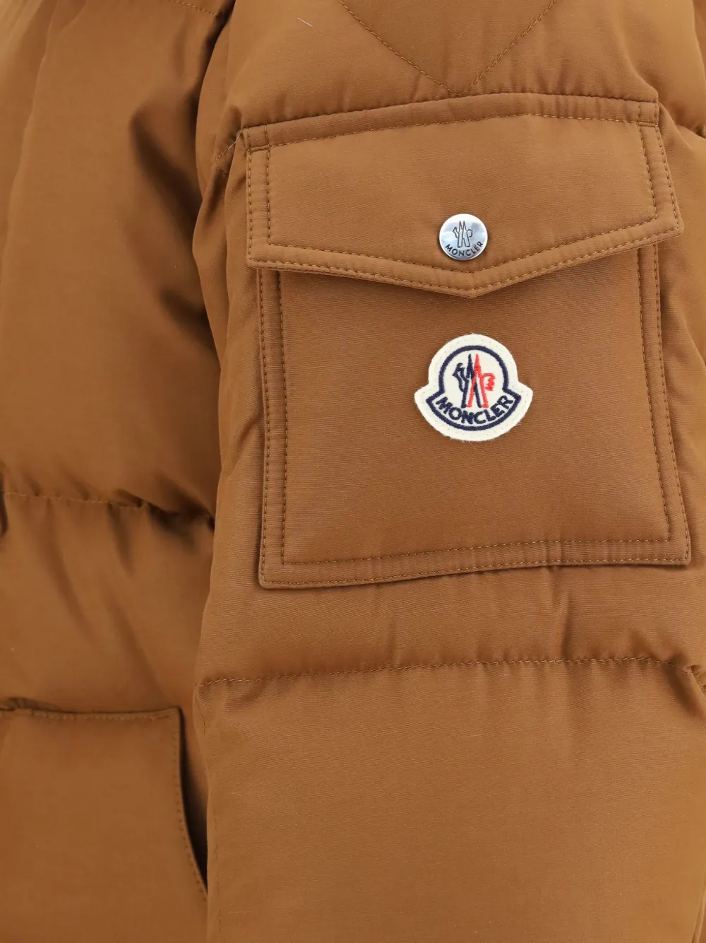 Moncler Dravenis quilted jacket Bruin
