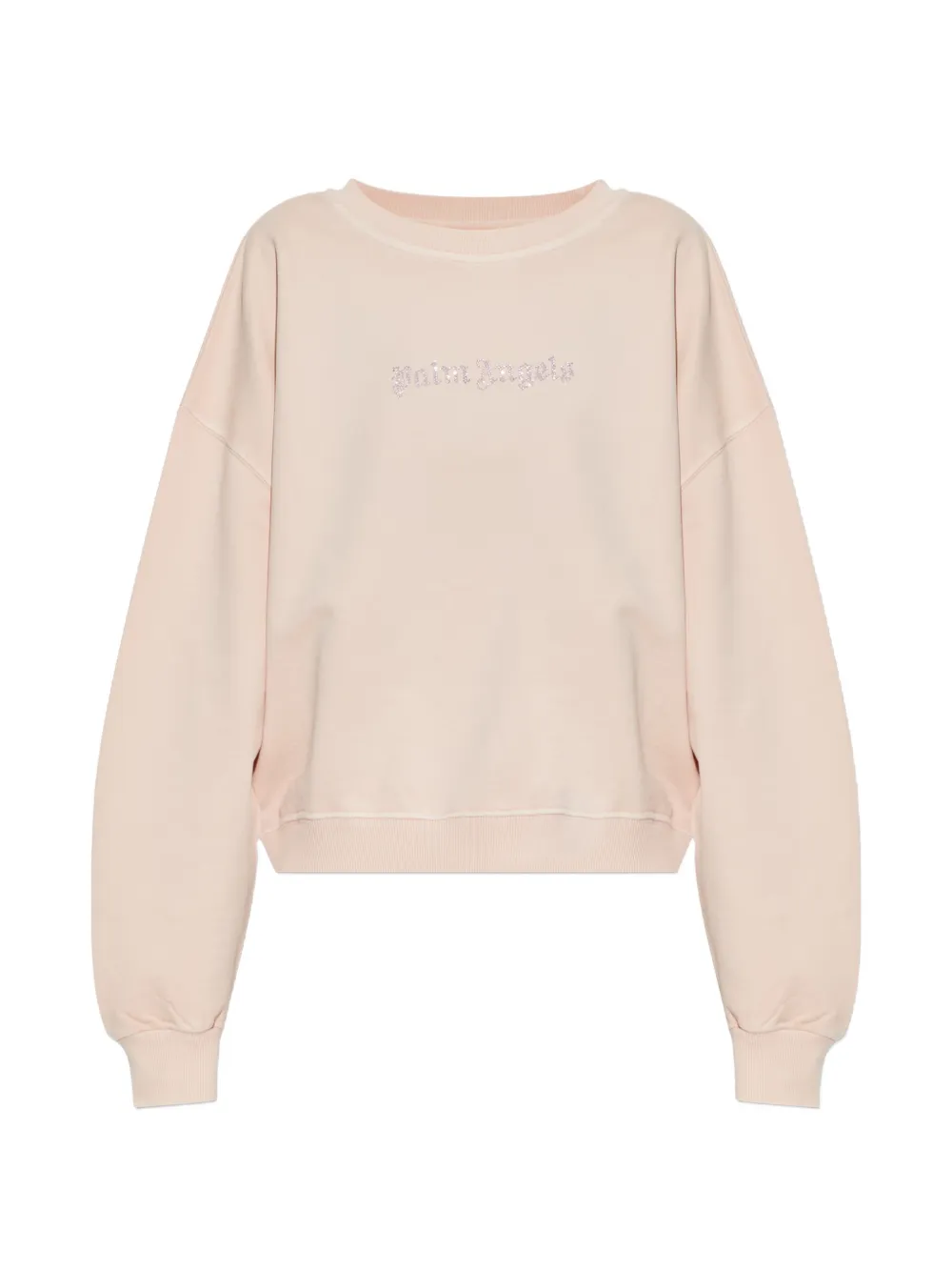 Palm Angels crystal-logo sweatshirt