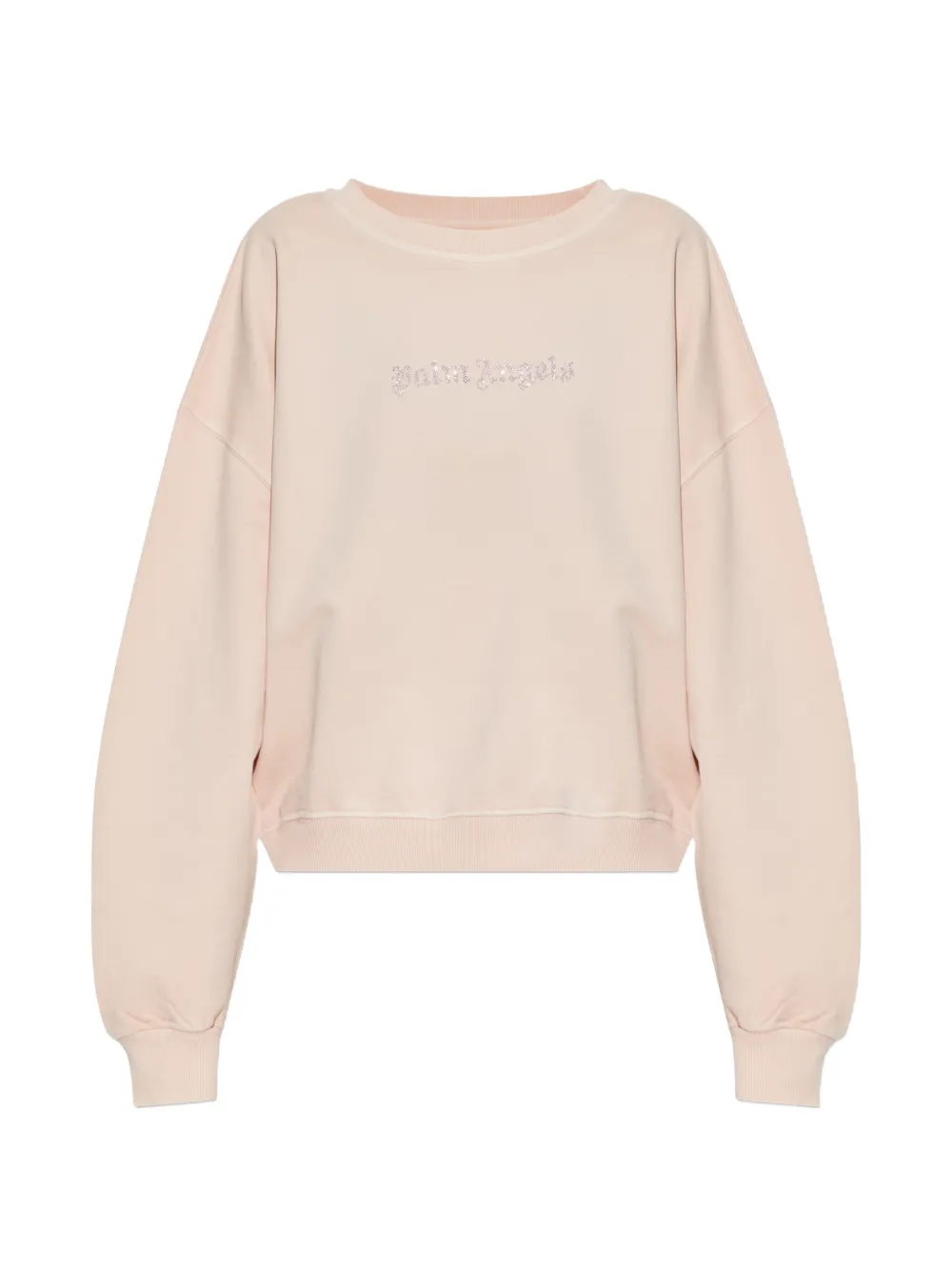 Palm Angels crystal-logo sweatshirt