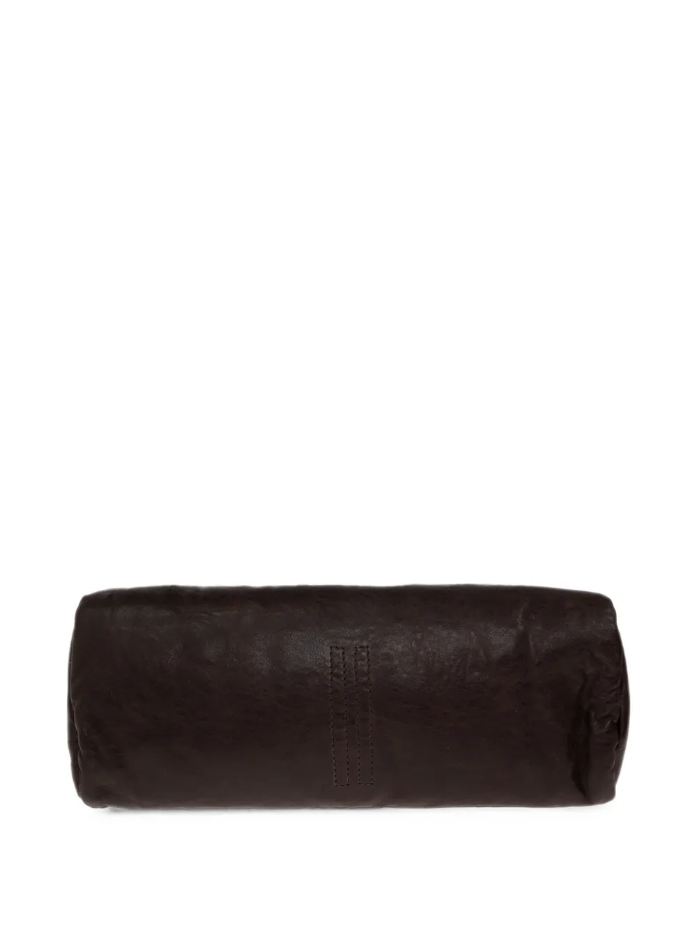 Rick Owens Soft Clutch met logo-reliëf Bruin