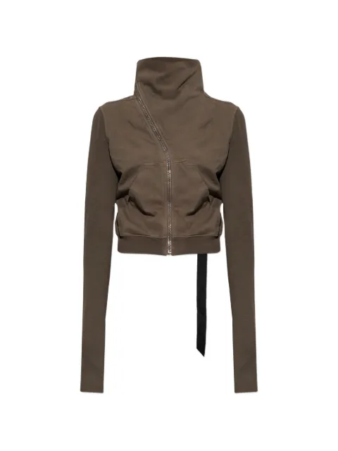 Rick Owens DRKSHDW asymmetric-zip sweatshirt