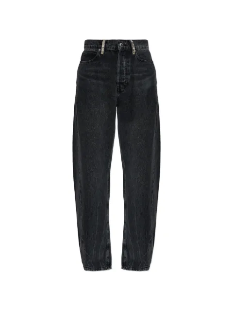 Alexander Wang crystal-embellished jeans