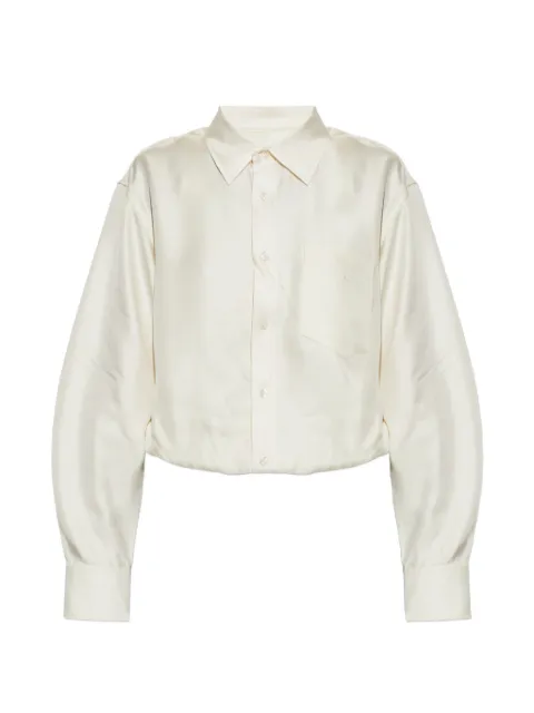 Alexander Wang silk layered cami shirt top