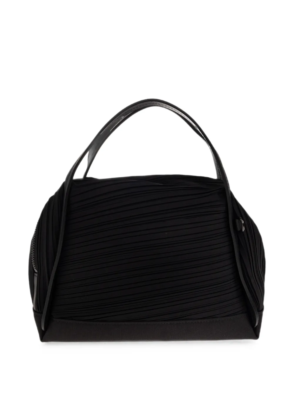 Pleats Please Issey Miyake Geplooide shopper Zwart