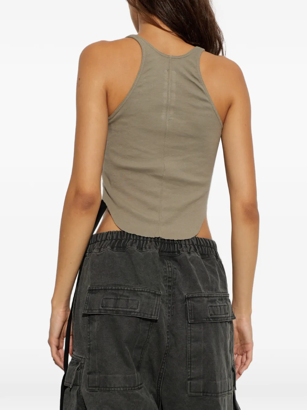 Rick Owens DRKSHDW Cropped top Beige