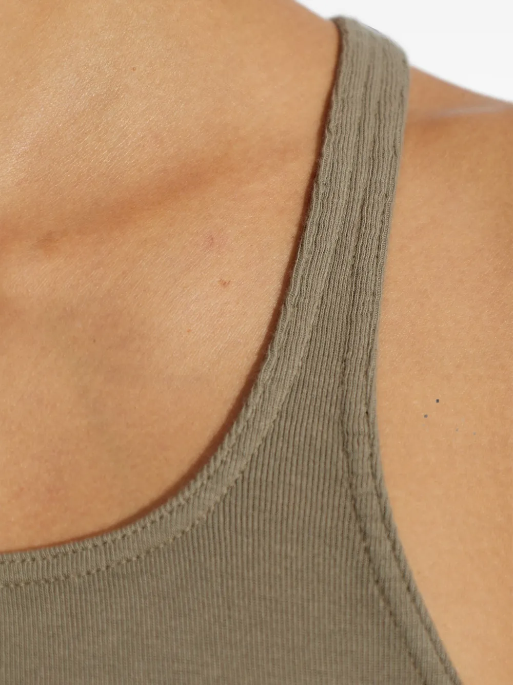 Rick Owens DRKSHDW Cropped top Beige