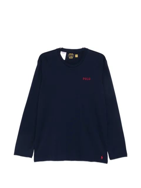 Polo Ralph Lauren logo-embroidered plaid pajamas