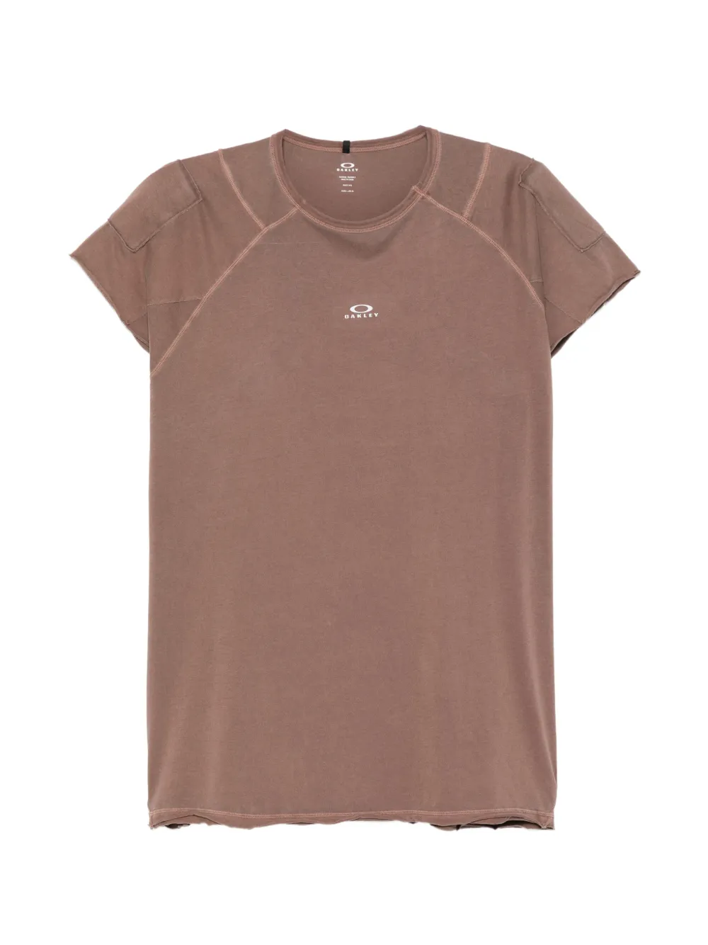 Oakley logo-print panelled T-shirt