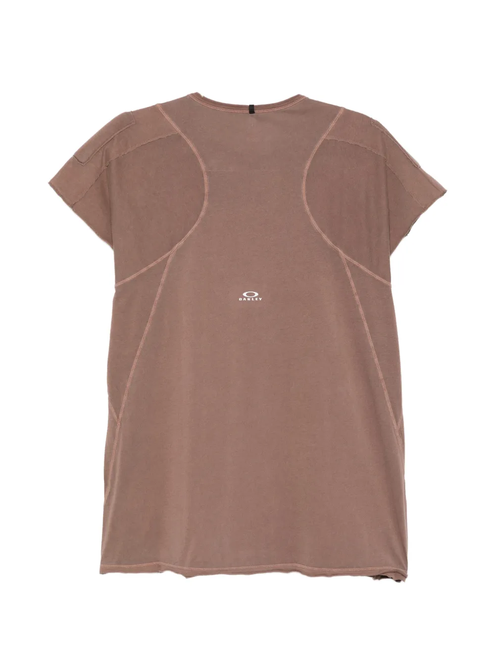 Oakley T-shirt met logoprint Bruin