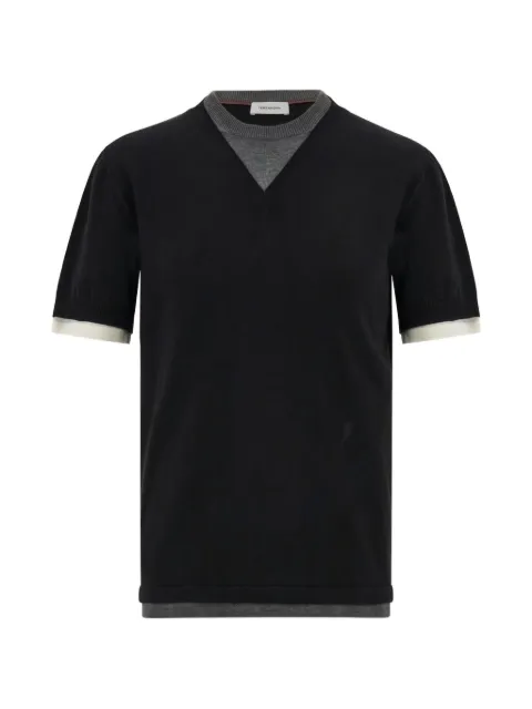 Ferragamo layered-sleeve T-shirt