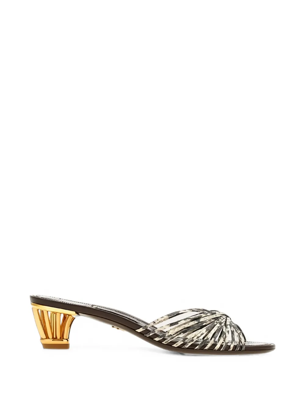 Ferragamo sculptural-heel pumps - Black