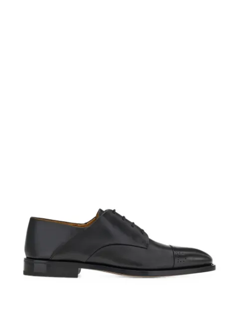 Ferragamo perforated-detail cap-toe derby shoes
