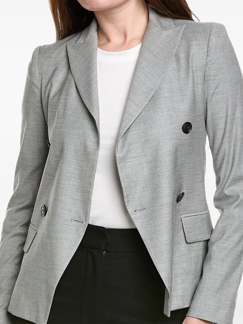 Eleventy Blazer met dubbele rij knopen Grijs