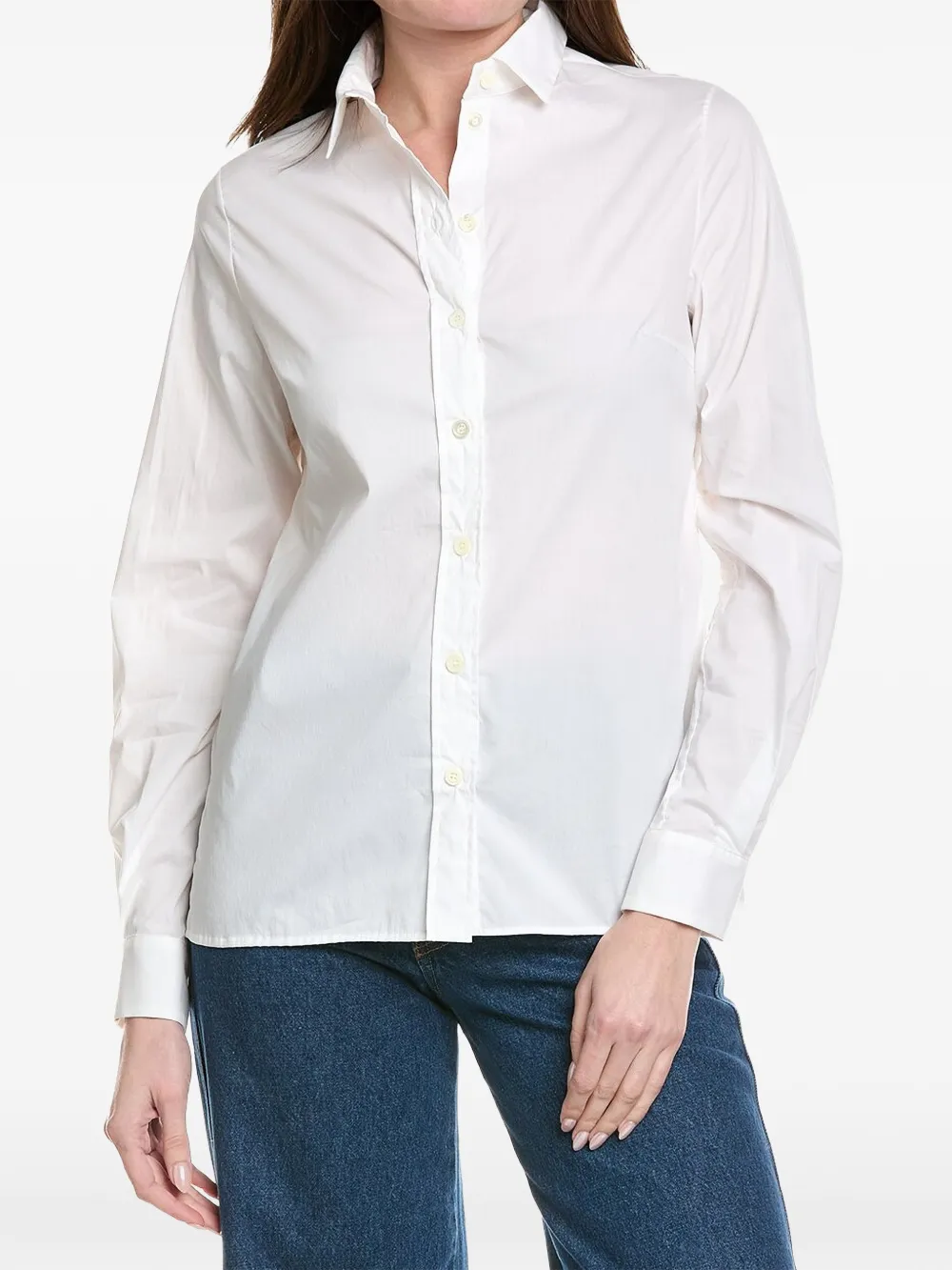 Eleventy Camicia con colletto a punta - Bianco
