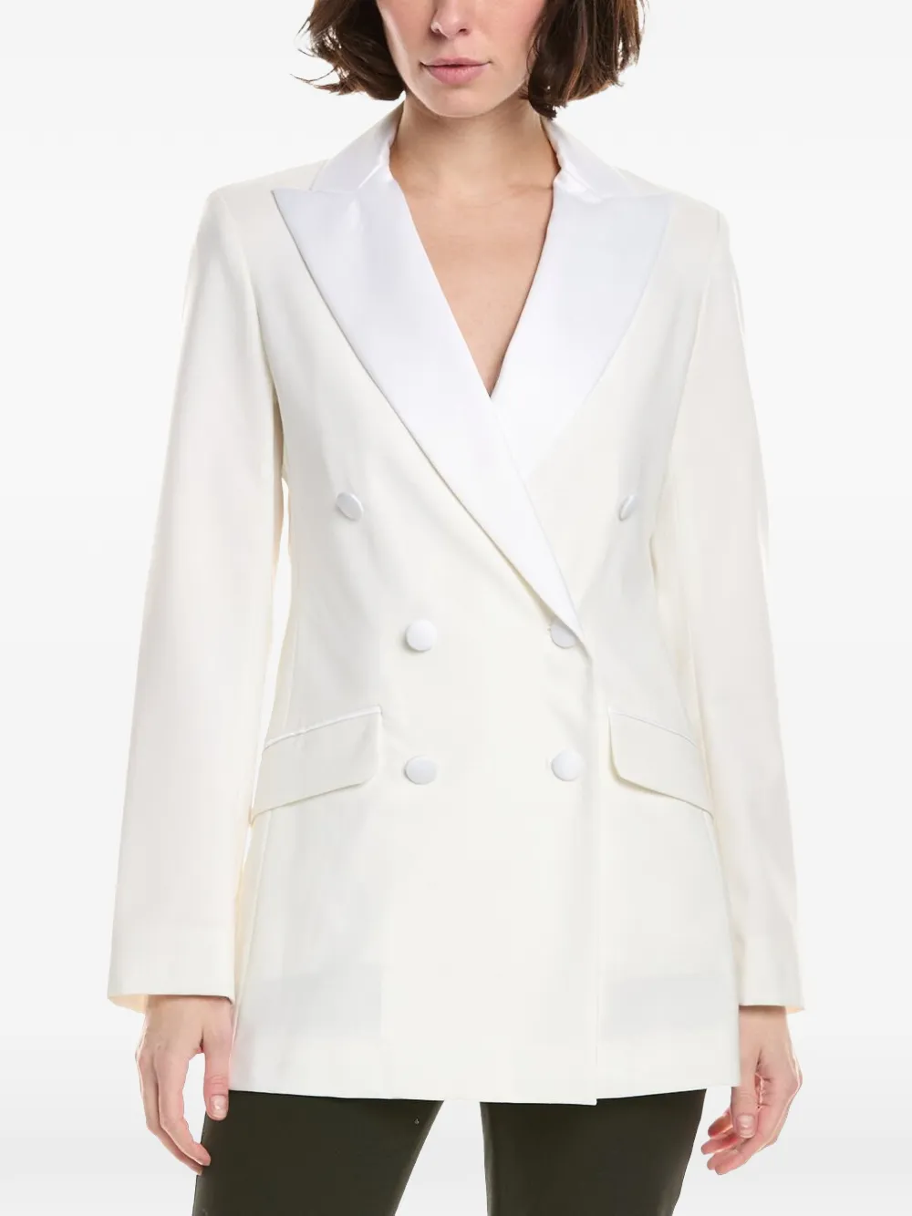 Eleventy Blazer smoking doppiopetto - Bianco