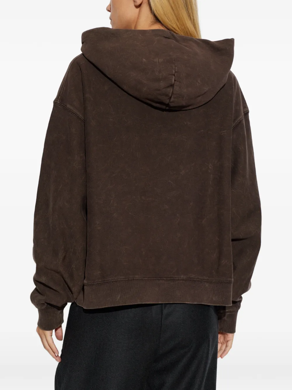 Carhartt WIP Lambert hoodie met geborduurd logo Bruin