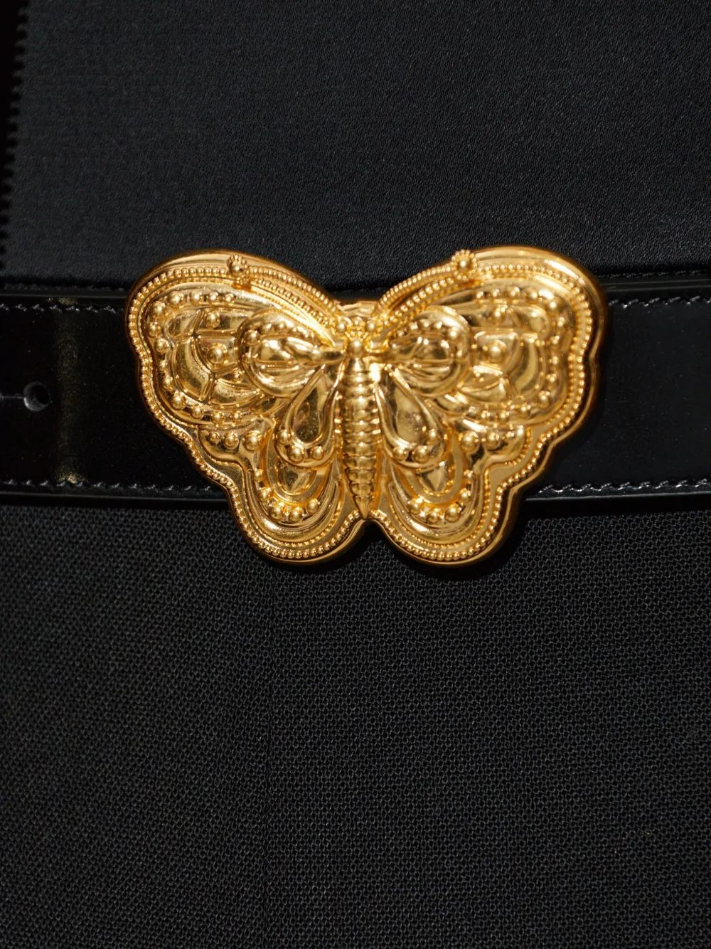 Valentino Garavani Leren riem Zwart