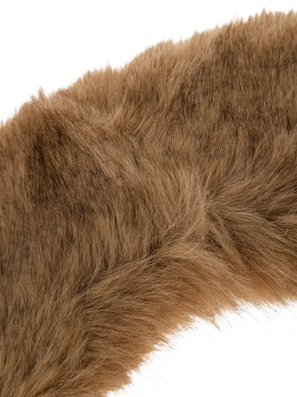 By Malene Birger Cowie faux-fur collar Bruin