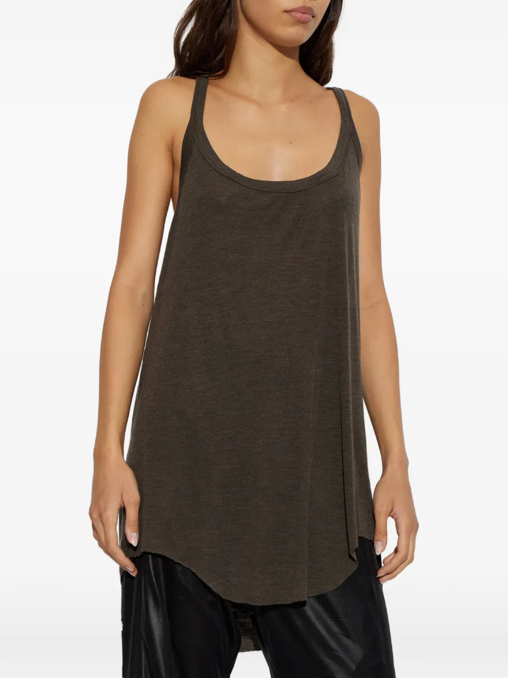 Rick Owens Gigi oversized tanktop Bruin