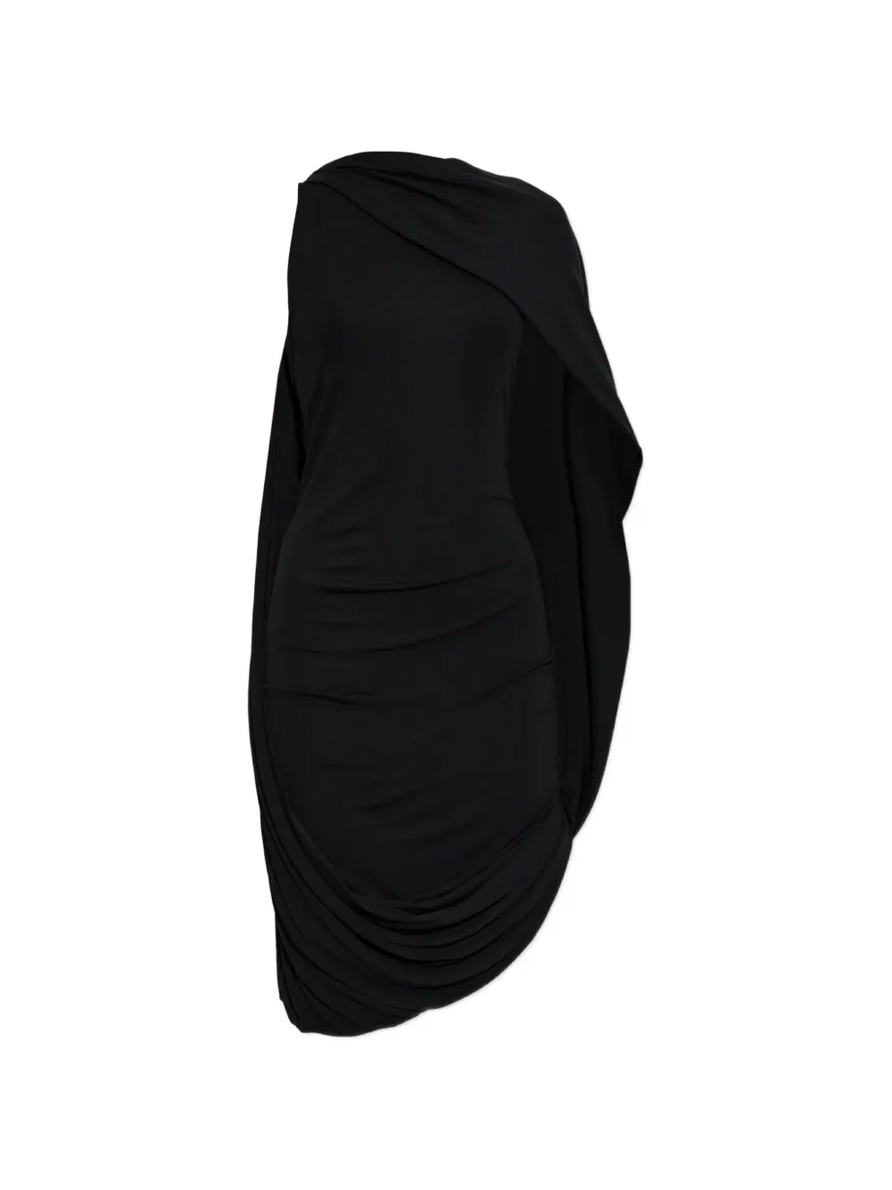 Alexander Wang asymmetric draped midi dress