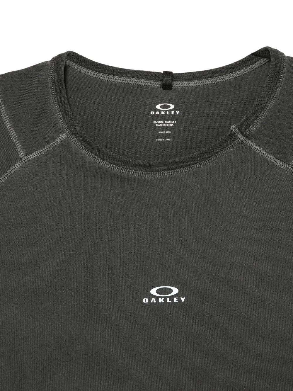 Oakley T-shirt met logoprint Grijs