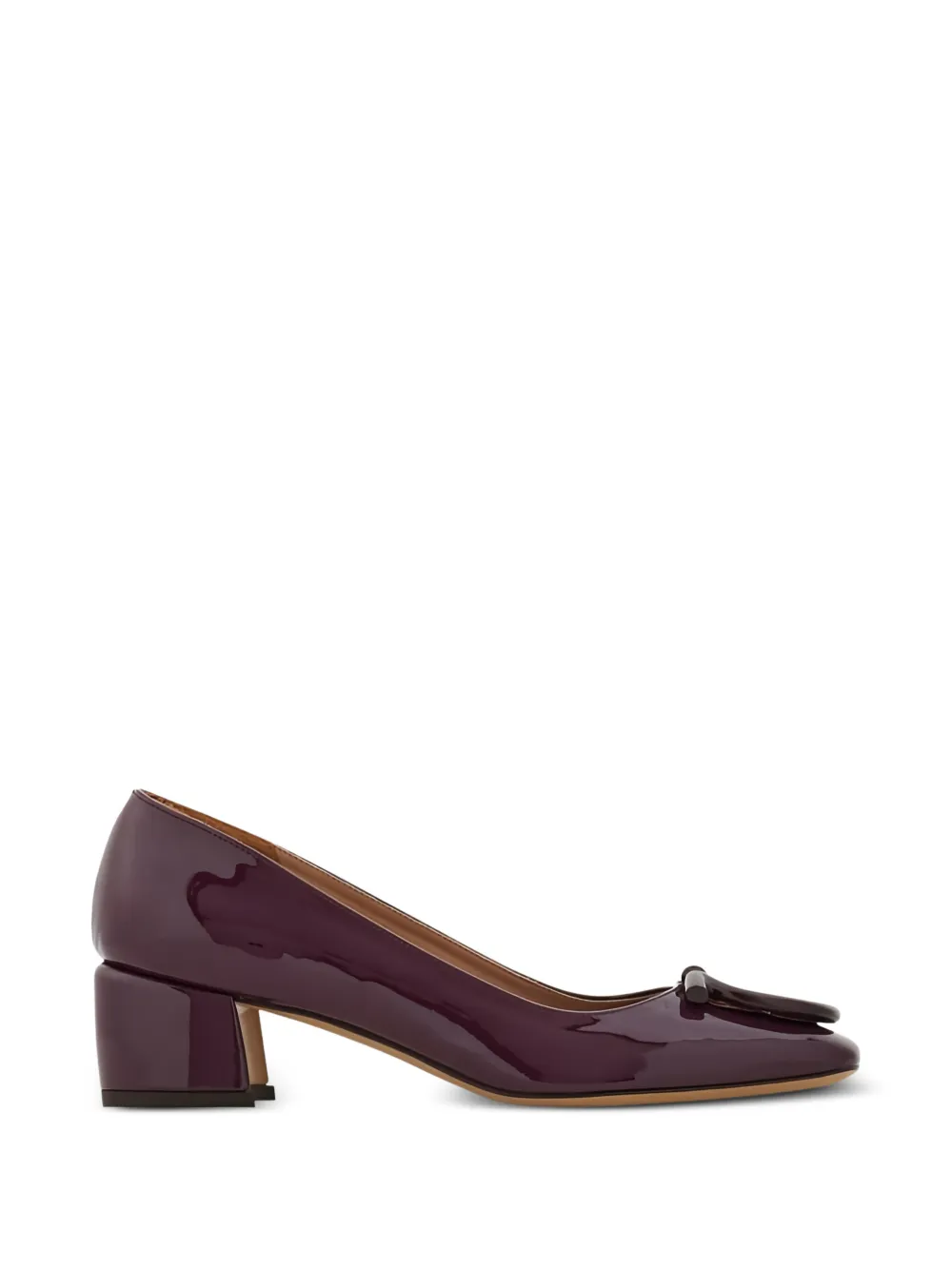 Ferragamo Gancini-plaque pumps
