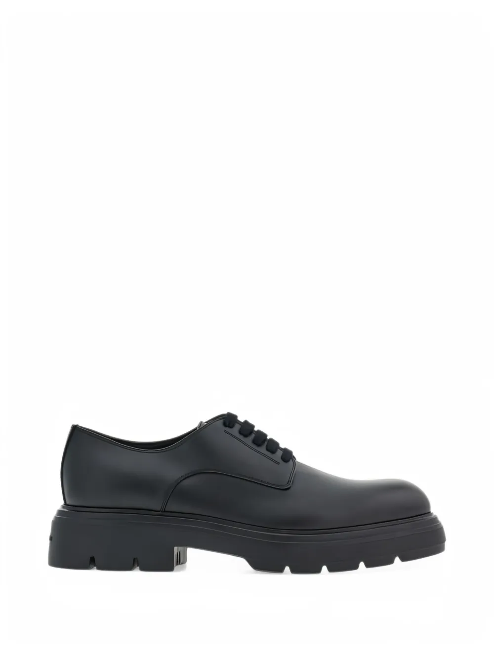 Ferragamo round-toe Derby shoes - Black
