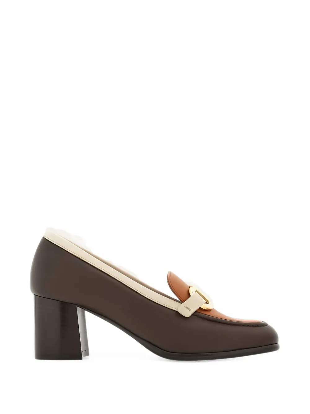 Ferragamo Gancini buckle leather pumps Bruin